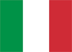 [ai] The flag of Italy, featuring three vertical stripes of green on the left, white in the center, and red on the right.